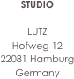 STUDIO

LUTZ
Hofweg 12
22081 Hamburg 
Germany


